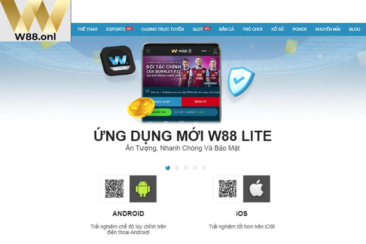 Tải app W88 cực kỳ nhanh chóng