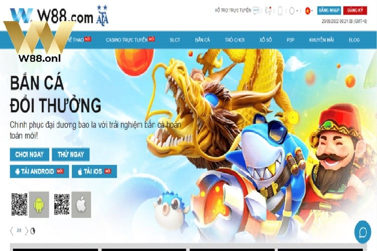 Ưu điểm người chơi được tận hưởng trong game bắn cá W88 